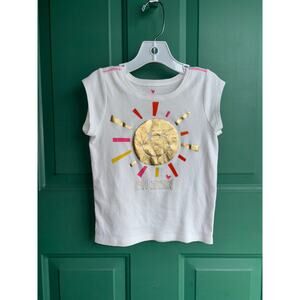 Pink Chicken size 7 Hello Sunshine Tshirt good preowned condition